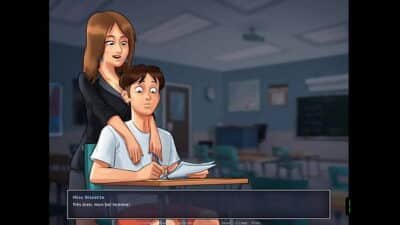 Summertime Saga ep 60 – Preciso ajudar essa Gostosa e Aula de Frances