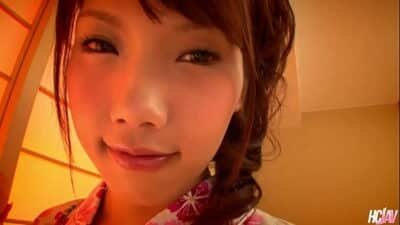 Young and Lustful Japanese Babe Ageha Kinoshita Takes Dick